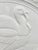 Farmhouse Vintage White Embossed Turkey Platter – Traditional / Farmhouse / Thanksgiving For Sale - Image 3 of 11