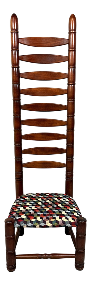 High Back Ladder Chair, 1970s