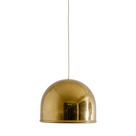 Swedish Mid-Century B-075 Brass Table or Desk Lamps by Eje Ahlgren for Bergboms, 1960s, Set of 2 For Sale