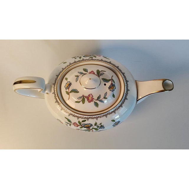 Reproduction of an Eighteenth Century Design, this teapot is in excellent condition, used only once. Tags: Teapot, English...