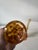 Mid 20th Century Pair Viking Swung Vases, Amber Color Glass For Sale - Image 5 of 5