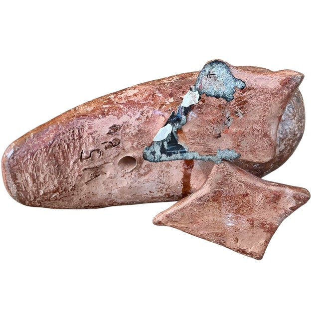 Brown 1970s Iron Duck Sculpture For Sale - Image 8 of 12