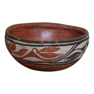 1930s Native American Style Pottery Bowl