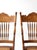 Antique Victorian Pressed Back Cane Seat Chairs Pair For Sale - Image 4 of 17