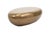 The Riverstone Gold Leaf Egg Shaped Coffee Table by Phillips Collection is a striking blend of organic form and refined...
