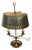 Antique French Bouilette Brass Metal Shade Table Lamp, 1930s For Sale