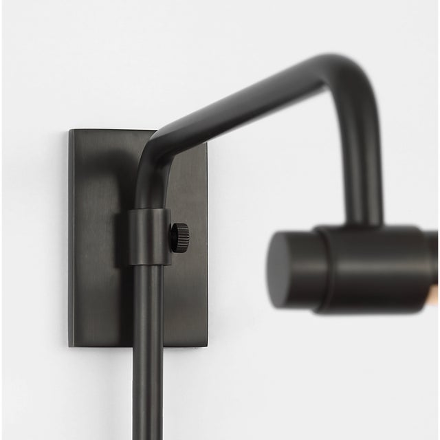 Thomas O'Brien for Visual Comfort Signature Kidd 18" Frame Mount Picture Light in Bronze For Sale - Image 11 of 14