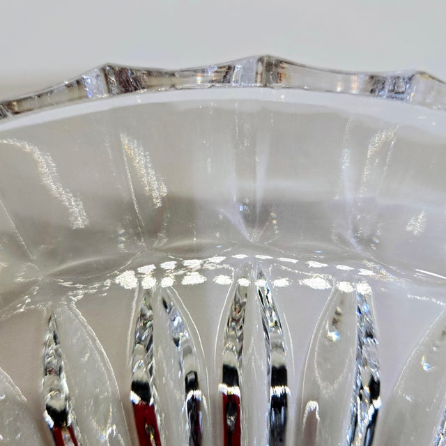 Vintage Cut Glass Crescent Dishes – Set of 4 For Sale - Image 10 of 10