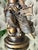 Antique Art Nouveau Brass Bronze Cherub Cupid Angel Candlestick Holder Sculptures - A Pair For Sale In Los Angeles - Image 6 of 18