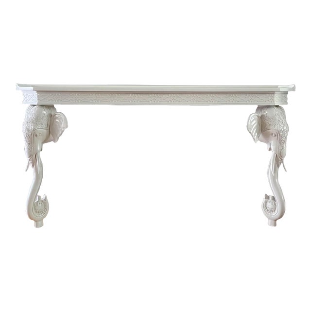 1960s Gampel Stoll Elephant Wall Mount Conole For Sale