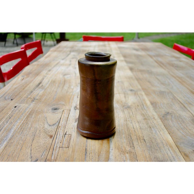German Anagama Vase by Horst Kerstan, 1994 For Sale - Image 4 of 10