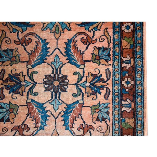 Early 20th Century Persian Lilihan Rug For Sale - Image 9 of 13