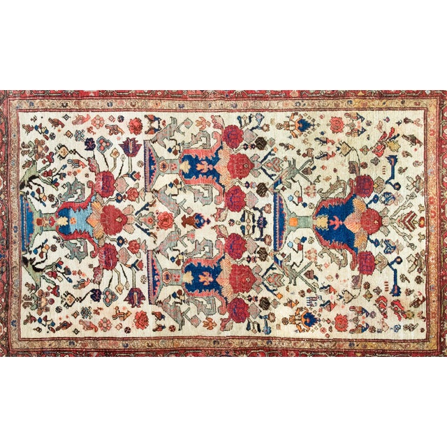 Early 20th Century Persian Senneh Rug For Sale - Image 12 of 16