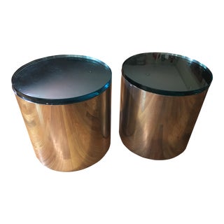 1970s Modern Paul Mayen for Habitat Side Tables - a Pair For Sale