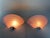 Postmodern Wall Sconces in Powder Pink Glass from Happy Lights, 1980s, Set of 2 For Sale - Image 4 of 9