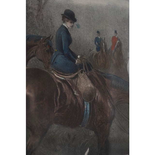 Run the Earth Heywood Hardy Hunt Scene Engraving For Sale - Image 4 of 14