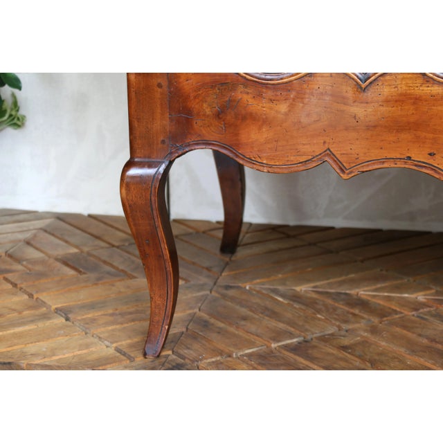 19th-Century French Provençal Cherrywood Writing Desk For Sale - Image 17 of 18