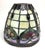 1990s Tiffany Style Slag Glass Lamp Shade Multicolor With Marble Glass For Sale - Image 4 of 7