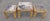 Vintage Boho Bamboo Rattan Table Set- Set of Three For Sale - Image 11 of 12