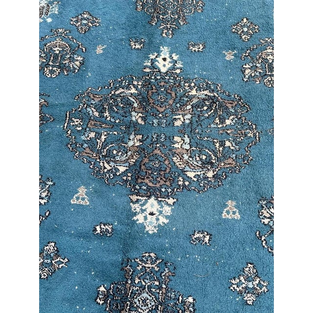 Vintage Rustic Moroccan Rabat Rug, 1960s For Sale - Image 4 of 17