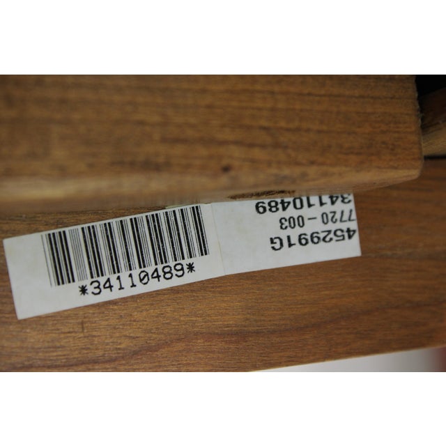 Stickley Modern Design Solid Cherry Serving Cart With Tray For Sale - Image 18 of 18