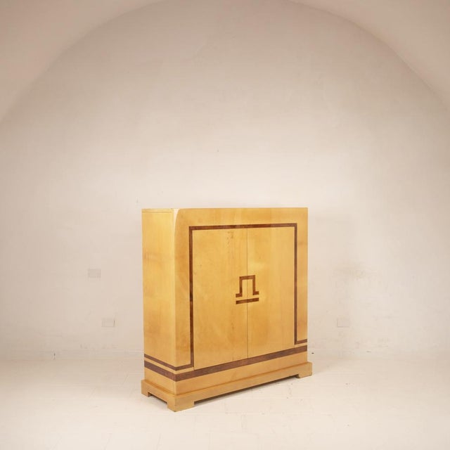 Italian Goatskin Parchment Bar Cabinet by Giorgio Tura and Nucci Valsecchi for Tura, 1970 For Sale - Image 6 of 18