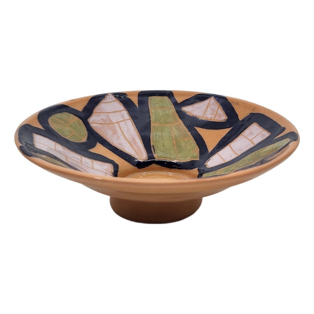 Ceramic Candlestick by Gabrielle Mackiewicz, France, 1950 For Sale