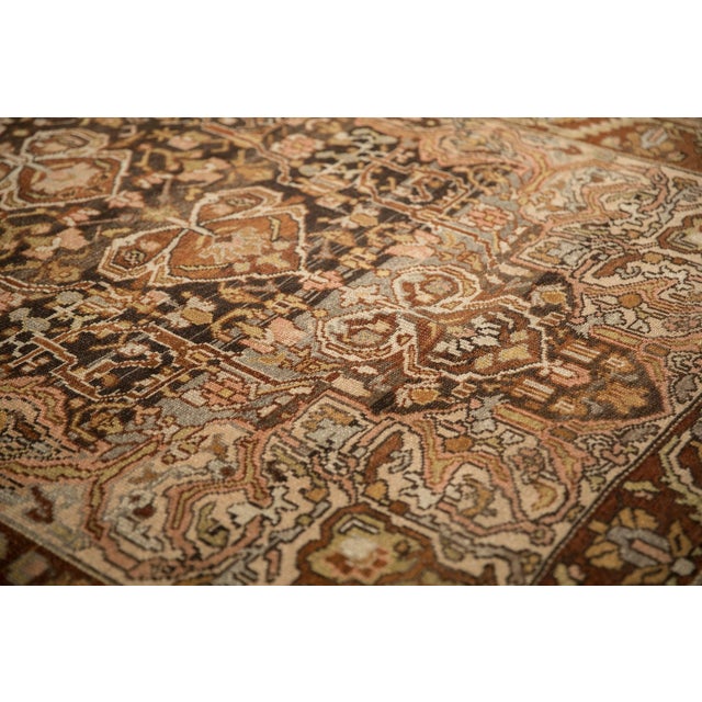 1950s Vintage Distressed Bakhtiari Rug Runner - 5'4" x 13'4" For Sale - Image 5 of 11