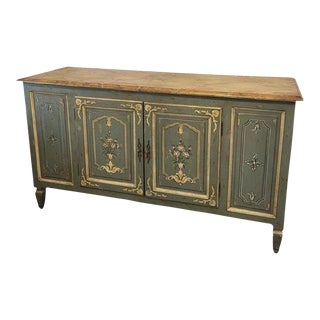 Late 20th Century French Style Credenza by Chelsea House For Sale
