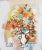 Vase With Flowers (Orange and Blue) 1, Charles Cobelle For Sale - Image 4 of 4