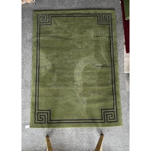 Add a touch of modern elegance to any room with this vintage Tisca rug. Made in Switzerland in the 1980s, this rug will...