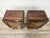 1940s Tuscan Art Deco Bedside Tables in Walnut Burl, 1940, Set of 2 For Sale - Image 5 of 17