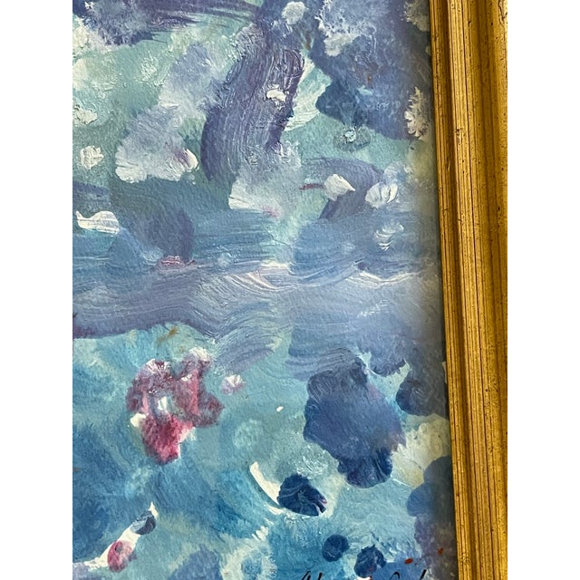 Pair of Contemporary Abstract Original Art Paintings For Sale In Miami - Image 6 of 6