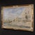 Luigi Mantovani, View of Venice with the Doge's Palace, 1920, Oil on Canvas For Sale - Image 12 of 16
