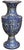 Traditional Mother of Pearl Wooden Vase 24” – Handmade Decor For Sale - Image 3 of 8