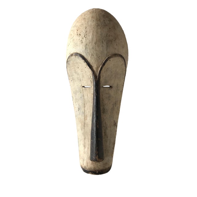 Old Fang Mask Elongated Face Gabon African Mask 25 H Chairish