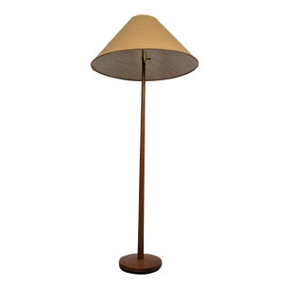 Swedish Mid Century Modern Teak Floor Lamp by George Kovacs, C1960s For Sale