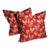 Vintage Linen Rooster Pillows For Sale