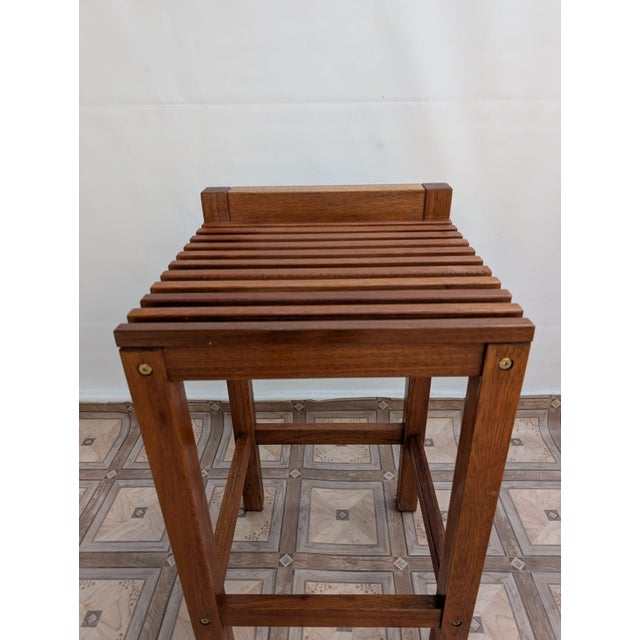 Bar Furniture in Exotic Teak, Set of 3 For Sale - Image 18 of 18
