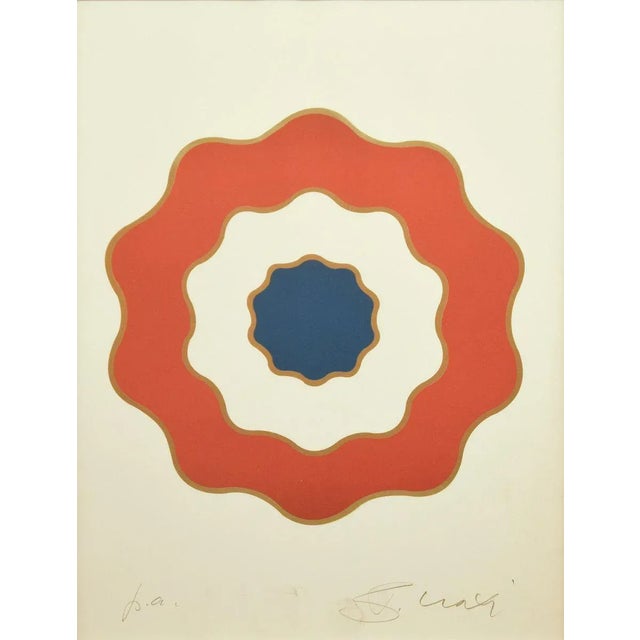 The Cockade - Original Lithograph by Bettino Craxi - 1989 1989 For Sale - Image 3 of 3