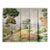 36" * H108" *5ps, European Retro Manor Hand-Painted Pastoral Landscape Wallpaper For Sale
