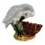 Mid 20th Century Large Majolica Swan Planter or Cache Pot in the Barbotine Style For Sale