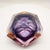 Blue Multifaceted Ashtray or Catch-All in Murano Glass attributed to Flavio Poli for Seguso, Italy, 1960s For Sale - Image 8 of 9