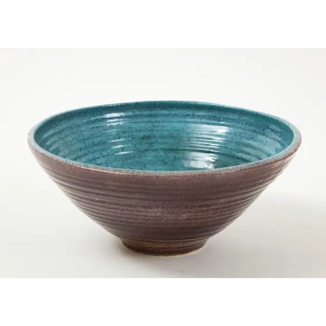 1950s Accolay Pottery Bowl For Sale In New York - Image 6 of 12