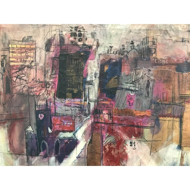 1960s Abstract Cityscape by Norman Ackroyd, 1963 For Sale - Image 5 of 10