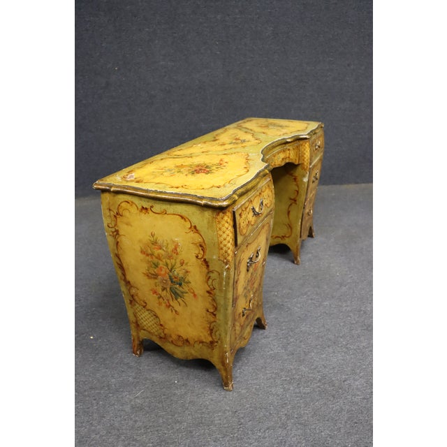 Italian Paint-Decorated Vanity by Ny Galleries For Sale - Image 17 of 17