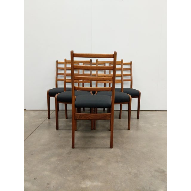 1960s Set of 6 Vintage Mid Century Modern Dining Chairs by G Plan For Sale - Image 5 of 9