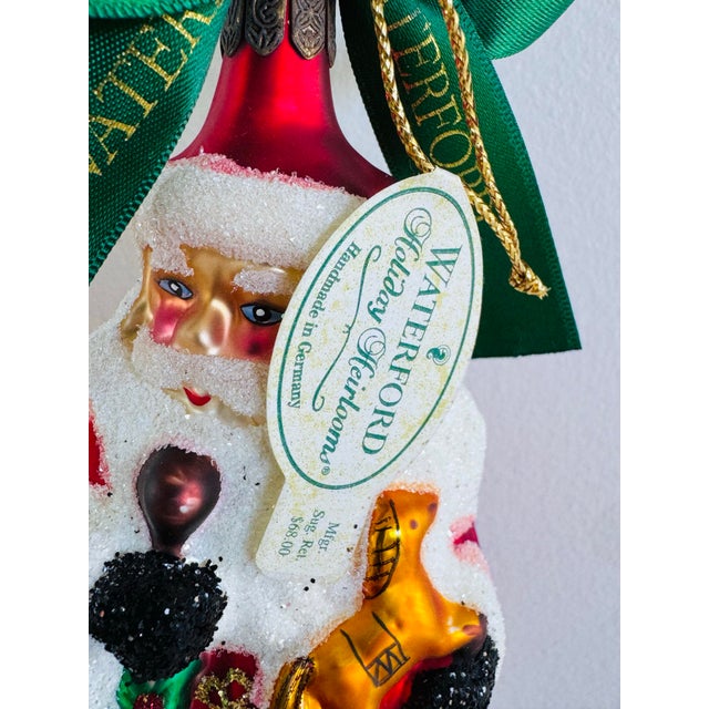 Waterford 2000 Santa Series - Third Edition No. 7459 Ornament W/ Box For Sale In Boston - Image 6 of 10