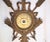 Antique Late 19th Century French Barometer Gold Gilded Wood Frame For Sale - Image 4 of 9