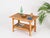 Stunning Mid-Century two-tier rectangular coffee table fully made in bamboo, rattan and wicker. This lovely organic coffee...